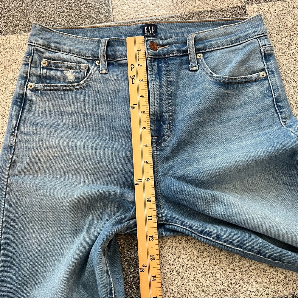 GAP Women's Skinny Jeans- Light Blue Size 8 - Picture 4 of 13